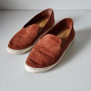 BIRDIES | The Swift Suede Sneakers In Nutmeg Burnt Orange Size 7.5